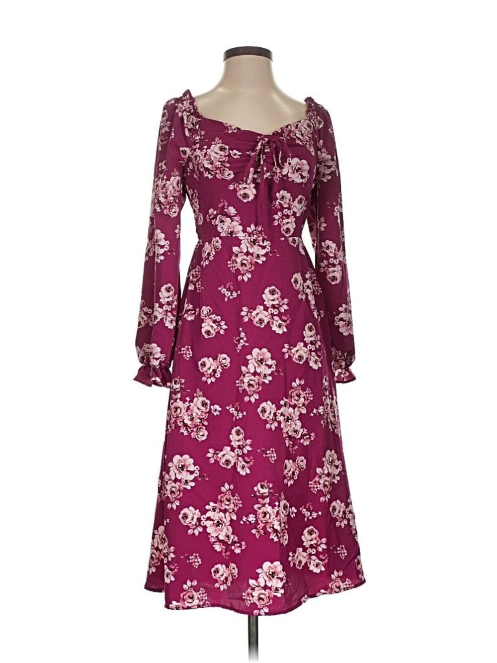LILY ROSE floral midi dress